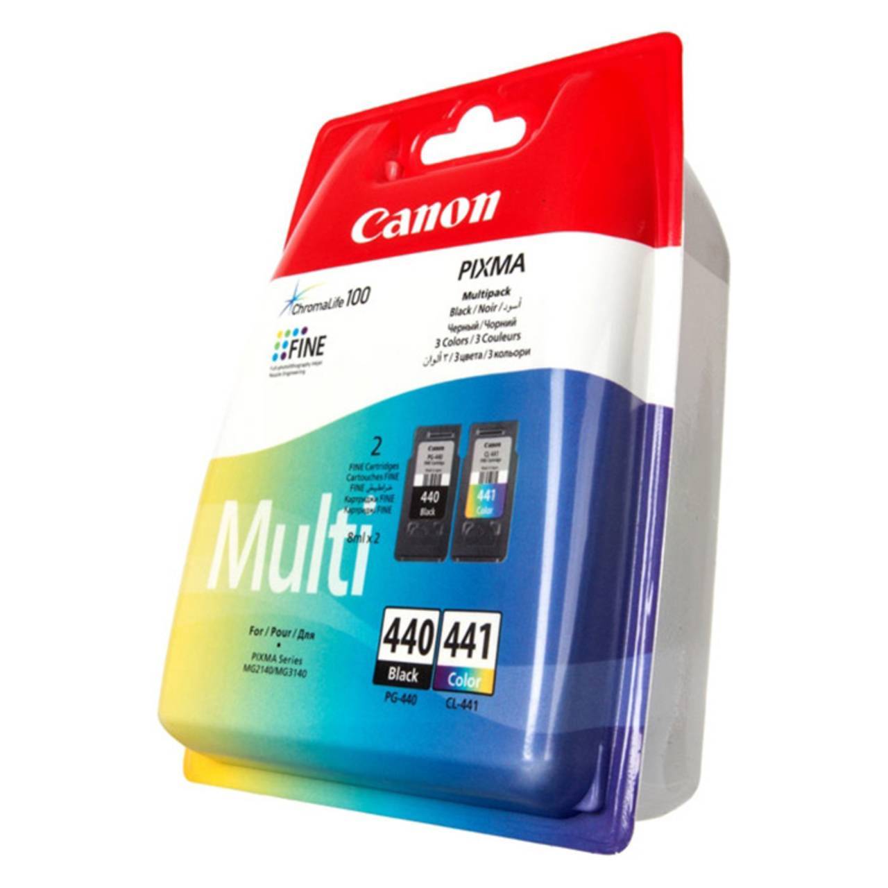Комплект картриджей струйных Canon PG-440/CL-441 MultiPack для PIXMA MG3140/MG2140
