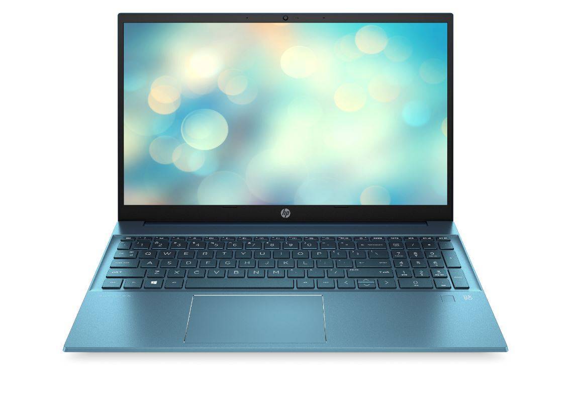 Ноутбук HP Pavilion 15-eh1019ur 15.6" FHD, AMD R5-5500U, 8Gb, 256Gb SSD, no ODD, Win10, зеленый