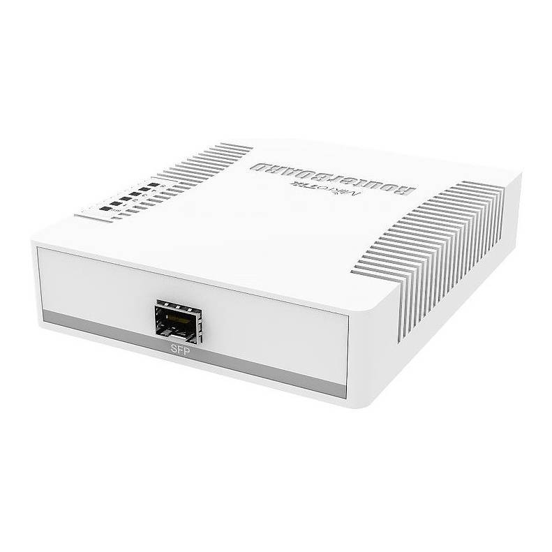 MikroTik CSS106-5G-1S Коммутатор управляемый RouterBOARD 260GS, 5x1 Гбит/с, 1xSFP, настольный