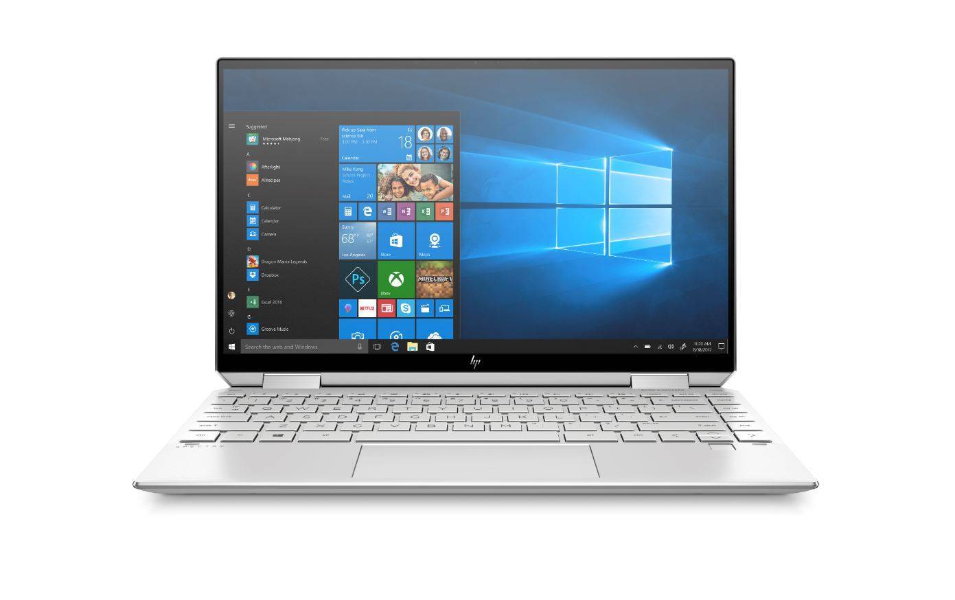 Ноутбук HP Spectre x360 13-aw2021ur 13.3" FHD Touch, Intel Core i7-1165G7, 16Gb, 512Gb SSD, no ODD, Win, серебристый