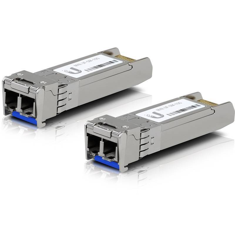 UBIQUITI (UF-SM-10G) 2 Модуля SFP+ (Duplex 10GBASE-LR,  LC, SM)