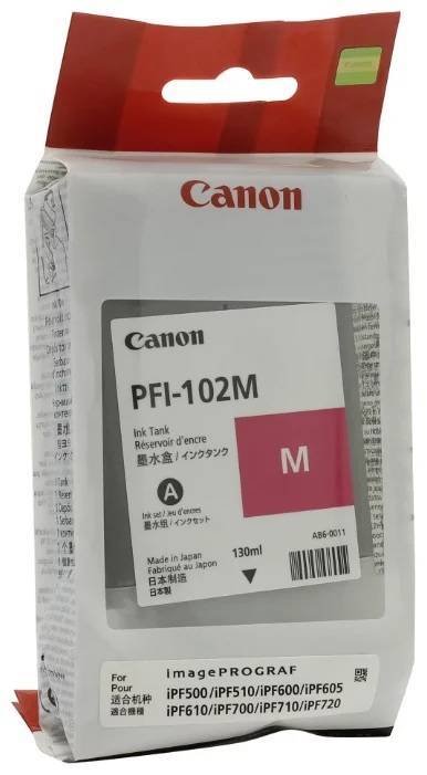 Оригинальный картридж Canon PFI-102M (0897B001)