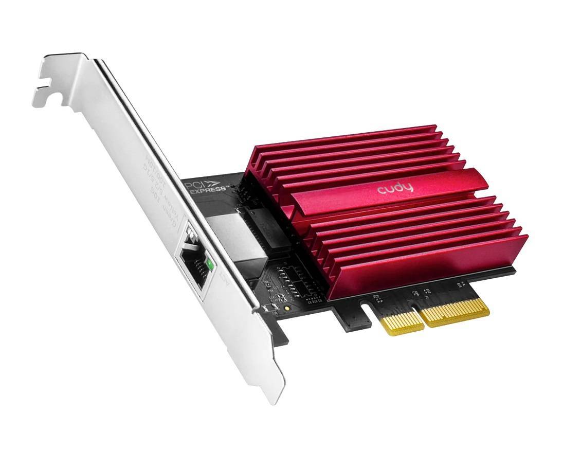 Cudy PE10G 10-гигабитный адаптер PCI-E (чипсет Marvell AQC113)