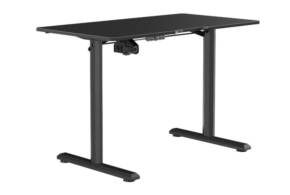 DEFENDER 64475 Игровой компьютерный стол  Volt черн,регулир.высота 72-117см