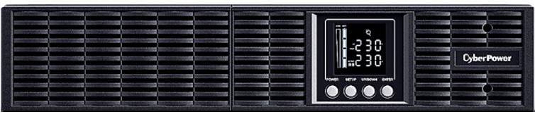CyberPower ИБП Line-Interactive PLT2000ELCDRT2U 1500VA/1350W USB/RS-232/EPO/SNMPslot (8 IEC С13)