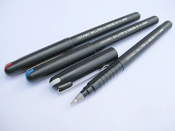 Ручка керамическая Kyocera, синяя KC-1A Ceramic ballpoint pen