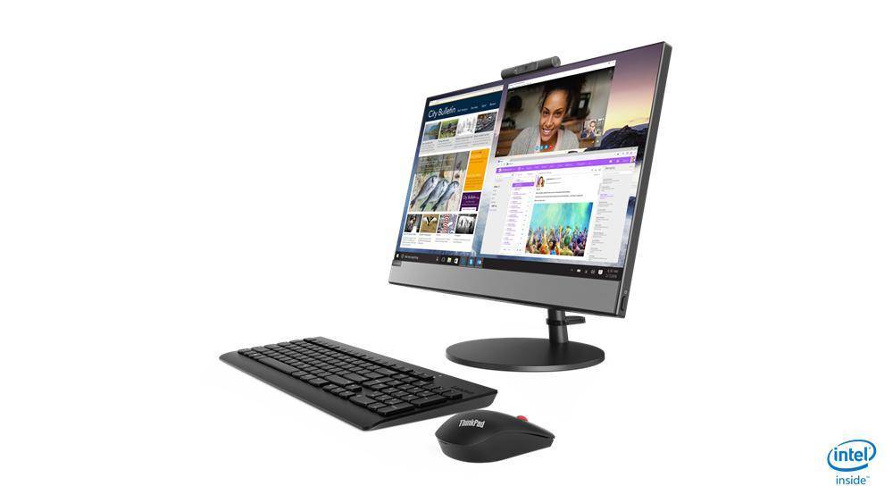 Моноблок Lenovo V530-22ICB 21.5" FHD, Intel Core i3-9100T, 4Gb, SSD 256Gb, DVDRW, KB, M, NoOS (10US00MARU)