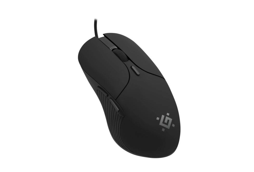 Мышь проводная Defender Oria, игровая, оптическая, USB, 3600dpi, черный [52178]