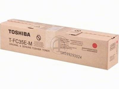 Тонер-картридж Toshiba ES2500C/3500C/3510C  T-FC35EM красный  (o)