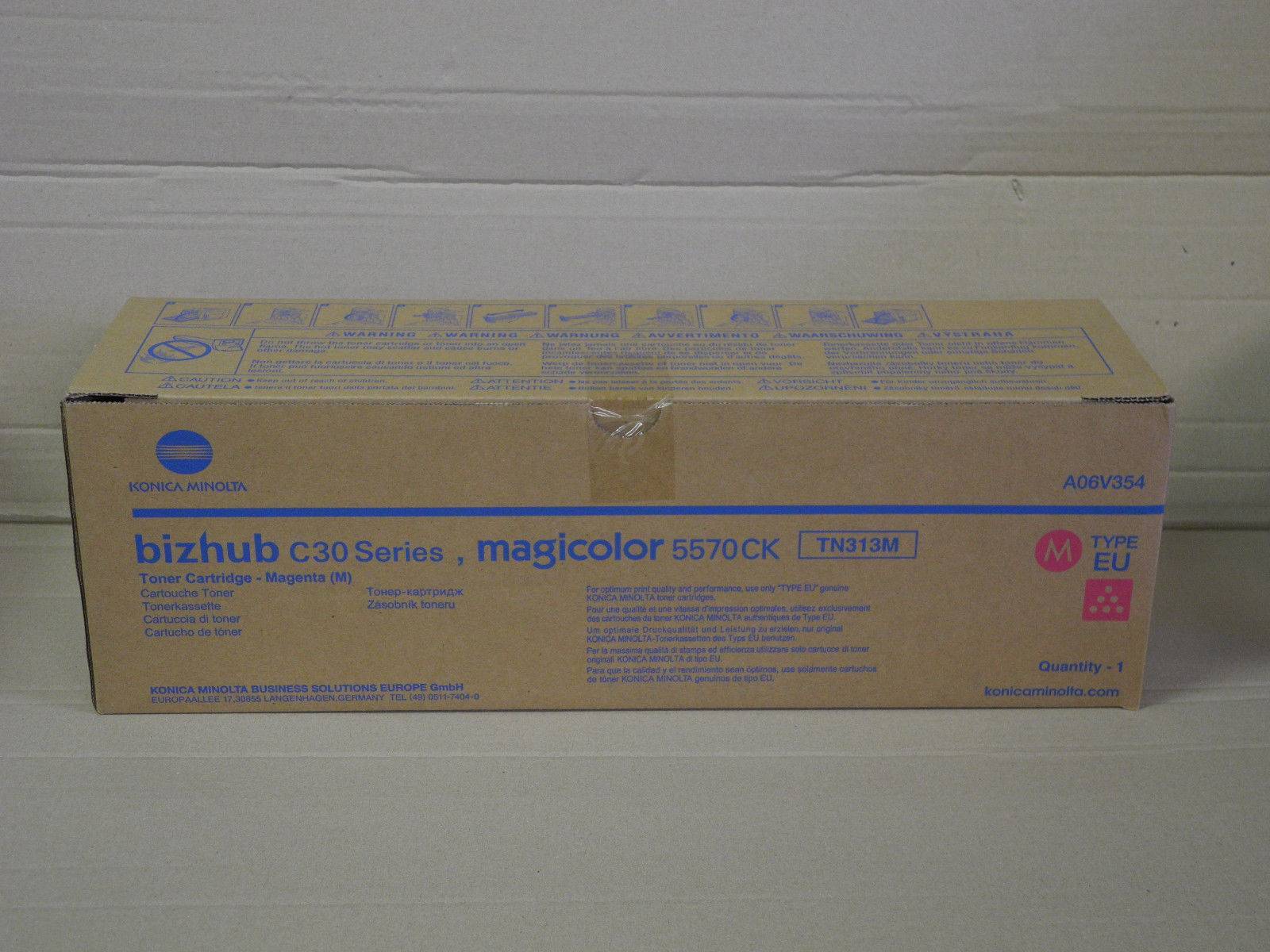 Тонер Konica-Minolta bizhub C30P/C31P/mc5570 красный TN-313M A06V354