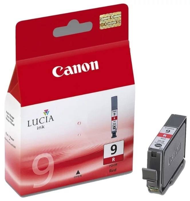 Картридж CANON PGI-9R красный, 14 мл, 2025 страниц