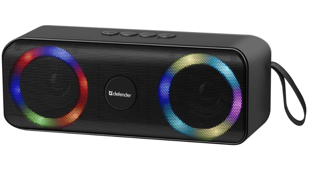 Колонка Defender 65301, портативная, 10Вт, FM, microSD, USB, Bluetooth