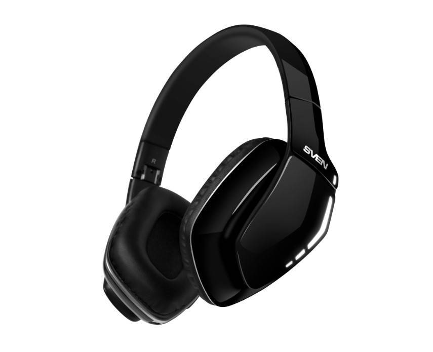 SVEN Наушники беспроводные с микрофоном AP-B550MV, черный (Bluetooth)