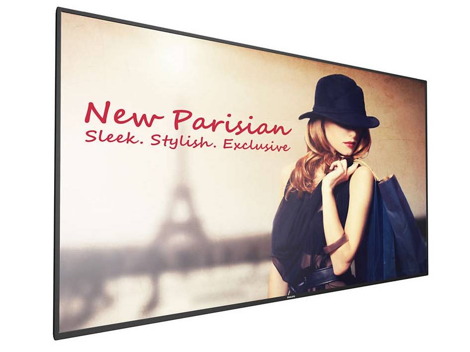 Профессиональная панель 65" PHILIPS 65BDL4150D/00 Black (4K, 3840x2160, 8 ms, 178°/178°, 500 cd/m, 1100:1, +DVI, +3xHDMI
