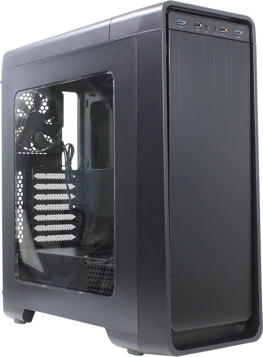Miditower Thermaltake <CA-1G8-00M1WN-00> Versa  C21 RGB ATX без  БП, с окном