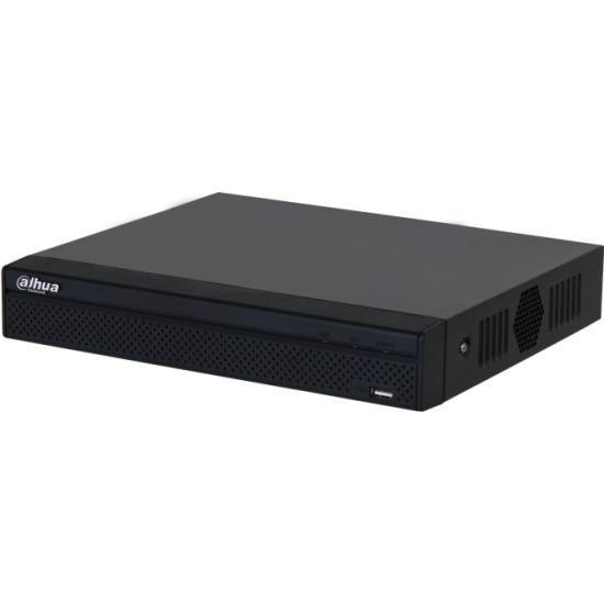 DAHUA DHI-NVR2104HS-P-S3 4-канальный IP-видеорегистратор с PoE, 4K и H.265+, входящий поток до 80Мбит/с, 1  SATA III до
