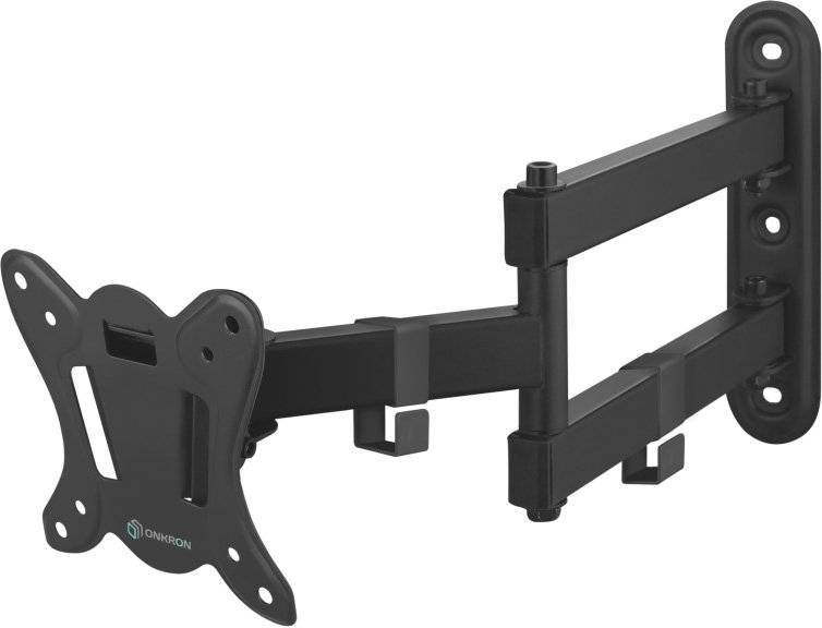 ТВ кронштейн /10-27" BLACK R4 ONKRON