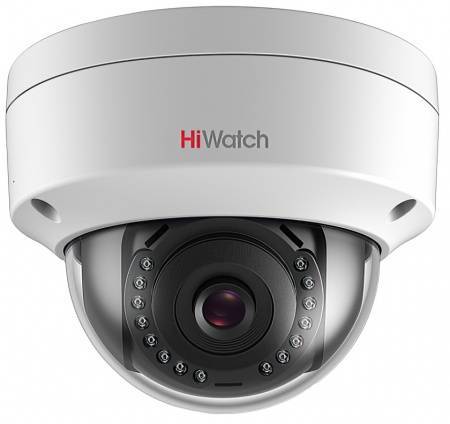 HiWatch DS-I202(D)(4mm) Уличная купольная IP-камера, 1920х1080, 2 Мп, CMOS, PoE, до 30 м, IP67