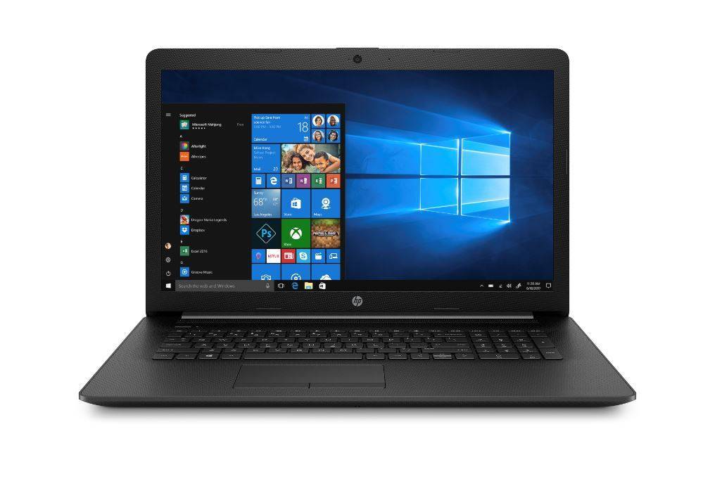 Ноутбук HP17 17-by0209ur 17,3" HD+, Intel Celeron N4000, 4Gb, 1Tb, DVD-RW, Win10, черный