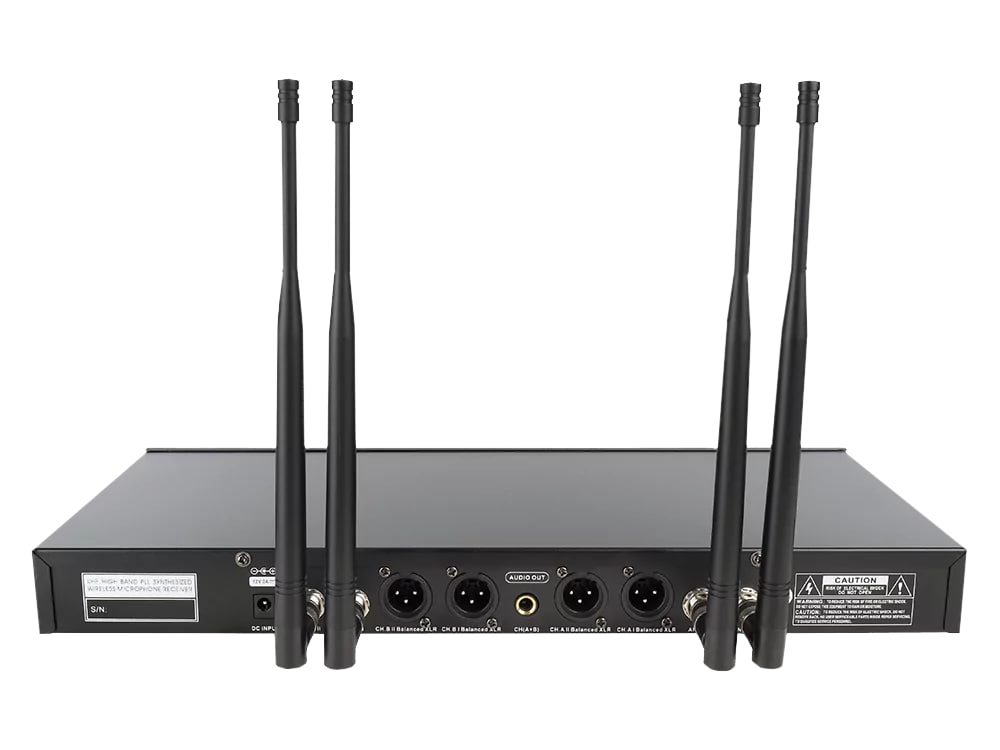 Микрофонная радиосистема Axelvox [DX800FC] UHF 650 - 758 MHz, цифровая модуляция