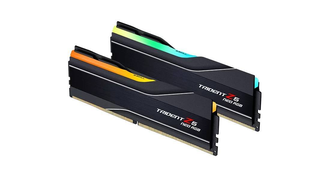 Оперативная память 64GB DDR5 6000MHz G.Skill Trident Z5 Neo RGB (F5-6000J2836G32GX2-TZ5NR) (2x32GB KIT)