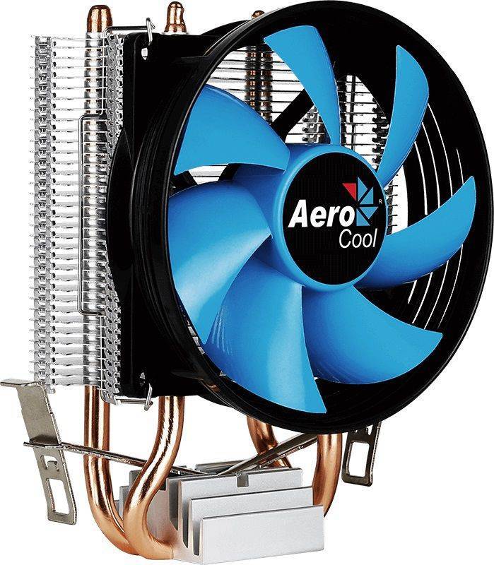 Кулер Aerocool Verkho 2, универсальный, 110W, 90мм, 4pin