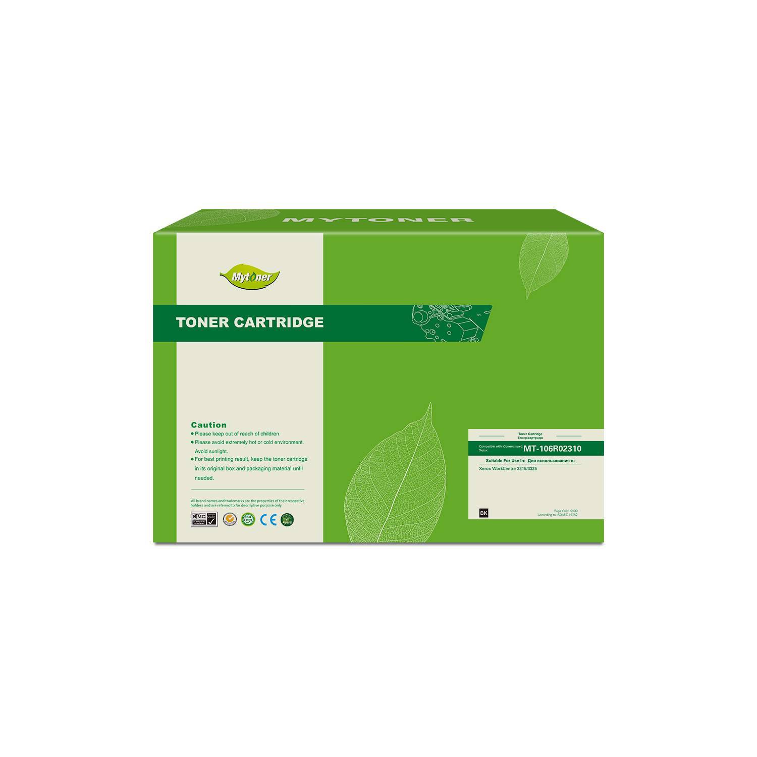 Картридж MyToner, аналог Xerox 106R02311/106R02310 5k с чипом