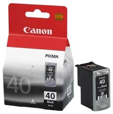 Картридж CANON PG-40 черный, 16 мл, 329 страниц