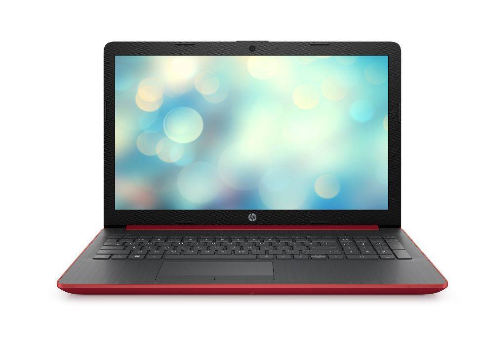 Ноутбук HP15 15-da0543ur 15,6" HD, Intel Pentium N5000, 4Gb, 256Gb SSD, no ODD, Win10, красный