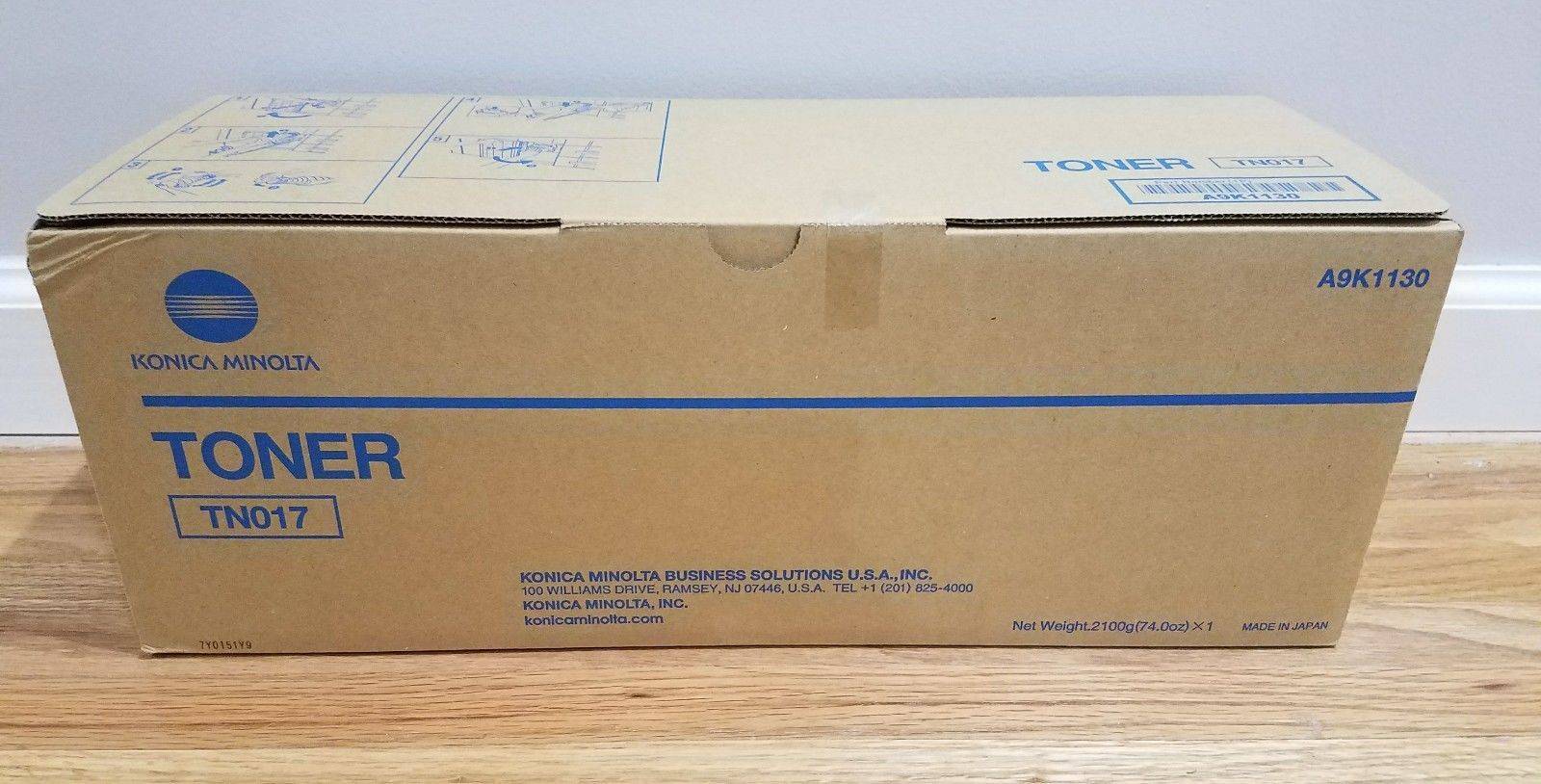 A9K1150 Konica Minolta toner cartridge TN-017 black AccurioPress 6120/6136 105  000  pages