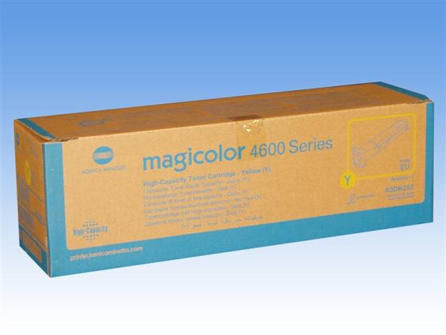 A0DK252 Тонер-картридж  Konica-Minolta  mc4650/4690MF/4695MF  желтый 8K