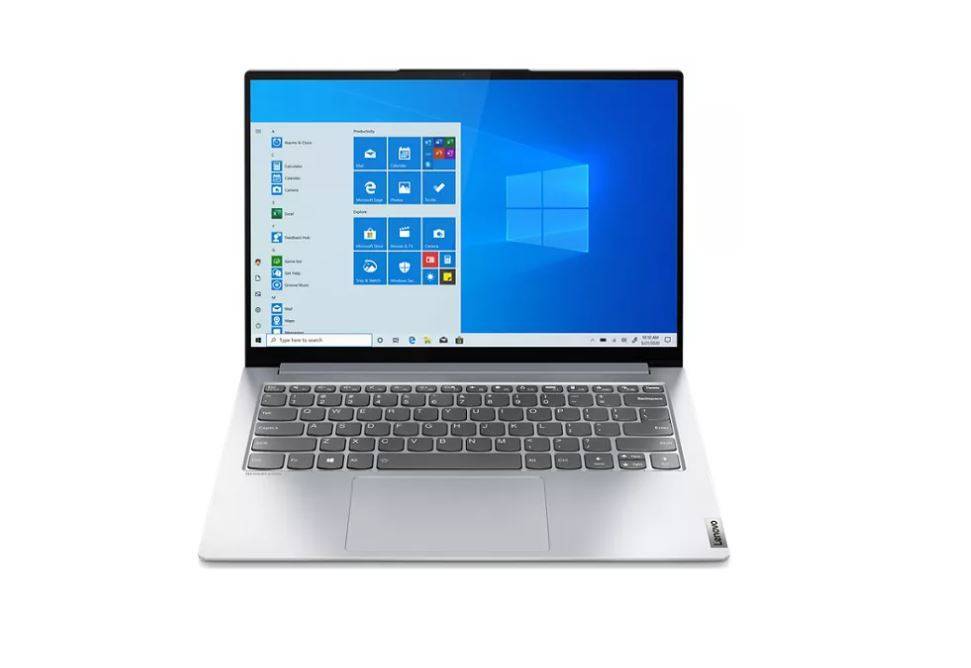 Ноутбук Lenovo YOGA Slim7 Pro 14ACH5 14" 2.8K, AMD R5-5600H, 16Gb, 1Tb SSD, no ODD, Win10, серый (82MS0020RU)