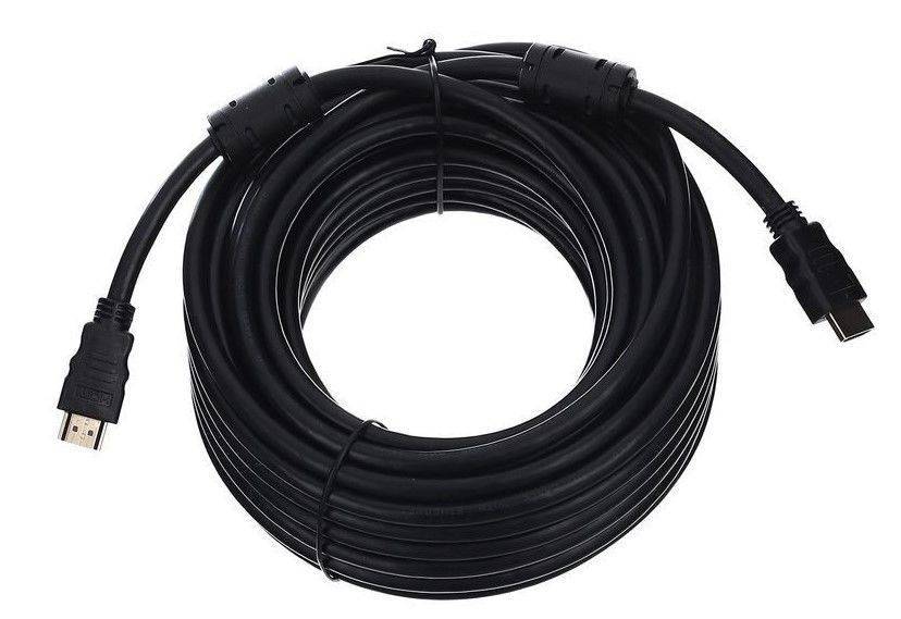 Кабель Telecom HDMI 19M/M+2 фильтра 1.4V W/Ethernet/3D, 15 метров.