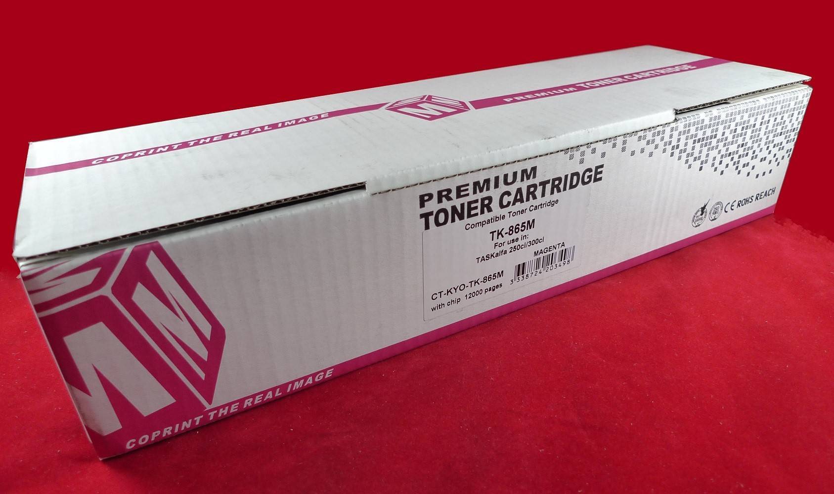 Тонер-картридж для Kyocera TASKalfa 250ci/300ci TK-865M magenta 12K ELP Imaging®