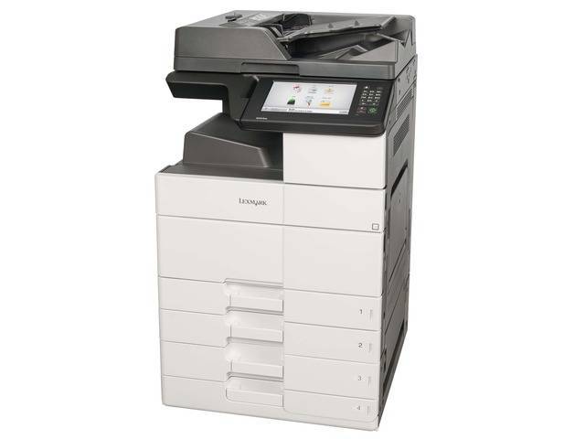 МФУ Lexmark MX910dxe Лазерное монохромное (A3, 1200*1200dpi, 45 стр/мин, дуплекс, цвет.сканер, копир, факс, сеть, 1024 M