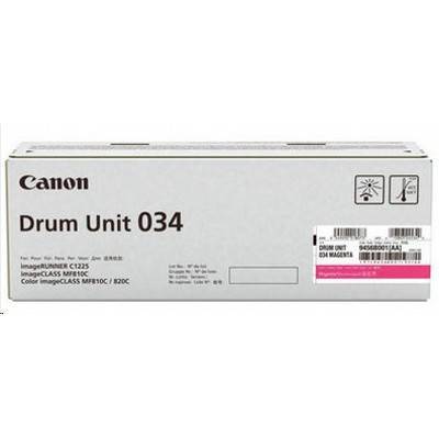 Барабан CANON 034 M пурпурный, 34 000 страниц
