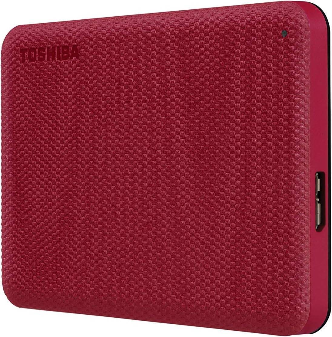 Внешний жесткий диск 1TB Toshiba HDTCA10EK3AA Canvio Advance , 2.5", USB 3.0, Красный