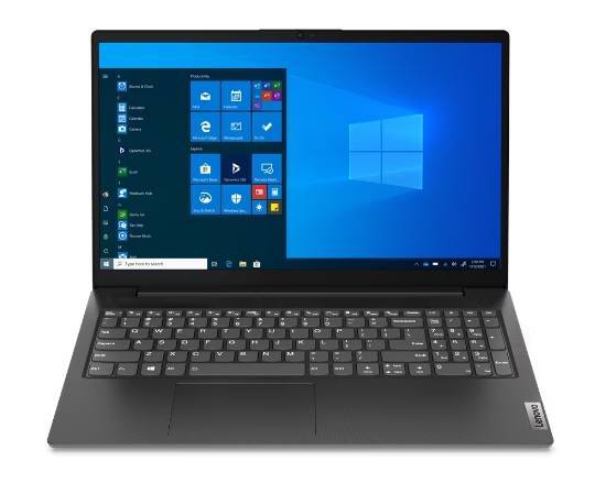 Ноутбук Lenovo V15 G2 ALC(QWERTZ) 15.6" FHD,TN, AMD RYZEN5 5500U, 8Gb, 256Gb SSD,RJ-45, Win10Pro,black (82KD005CGE)*