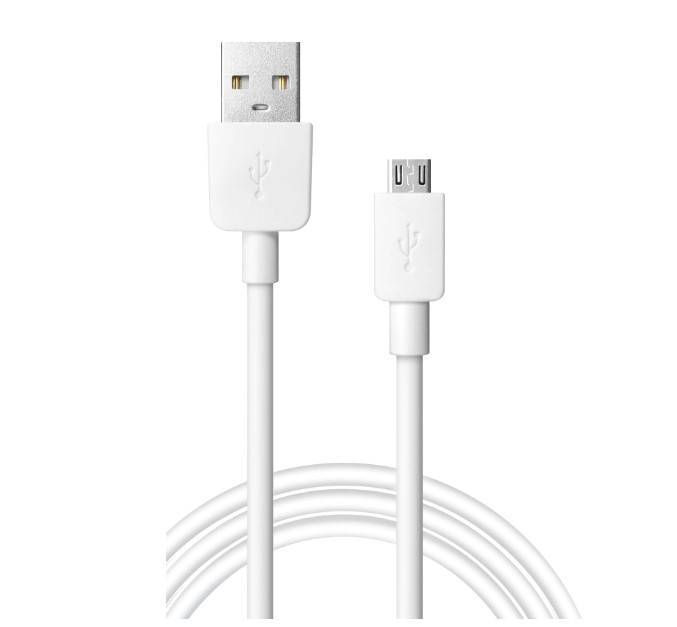 Defender Кабель USB 2.0 (AM) - microUSB 2.0 (BM), 1метр, 1А, белый.