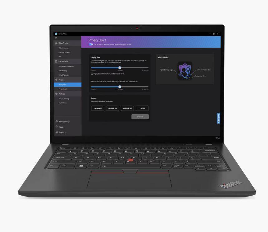 Ноутбук Lenovo ThinkPad T14 G4 14" WUXGA IPS, Intel Core i7-1365U Vpro,16Gb, 512Gb SSD, HD Cam, 4 Cell 52.5 Whr, Win11 P