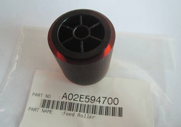 Ролик подачи обходного лотка Konica Minolta оригинал bizhub C203/220/253/280/353/360, mc8650, 1шт. (A02E594700)