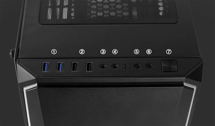 Корпус ZALMAN K1 (4xUSB, 2xAudio, 120мм FAN, прозрачная стенка, ATX, без БП) (K1 Rev.B)