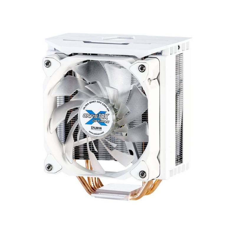 Кулер CPU ZALMAN CNPS10X Optima II RGB White (универсальный, 130W, 27dB, 900-1500 rpm, 120мм, (3+4) pin, медь+алюминий)
