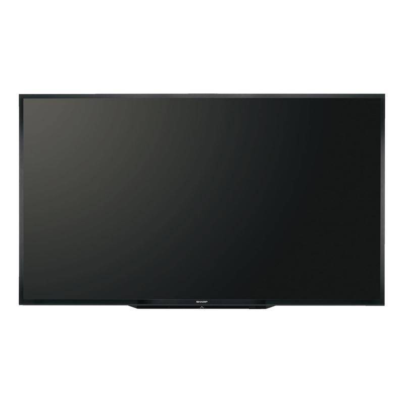 Дисплей Sharp PN-HW651, 65", TFT, LED, 3840x2160, 350кд/м2, 4000:1, 3xHDMI, VGA, LAN, USB, RS232C, USB Медиа-плеер, 10Wx2, 16/7, 27.5кг (PNHW651)