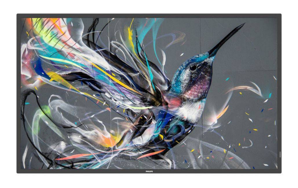 Профессиональная панель 43" PHILIPS 43BDL3550Q/00 Black (4K, PLS-ADS, 3840x2160, 8 mc, 178°/178°, 400 cd/m, 500000:1)
