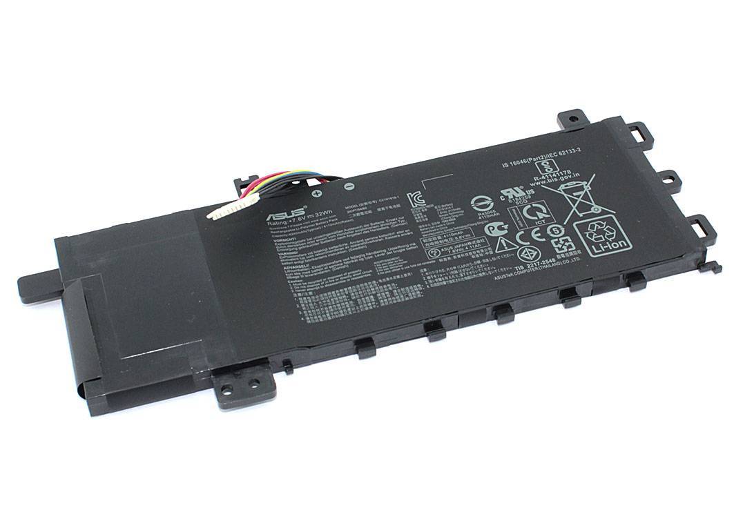 Батарея для Asus VivoBook X512UF/X512FB/X512DA/X512UA/X712FA (B21N1818-1/B21N1818) 7.6V 32Wh