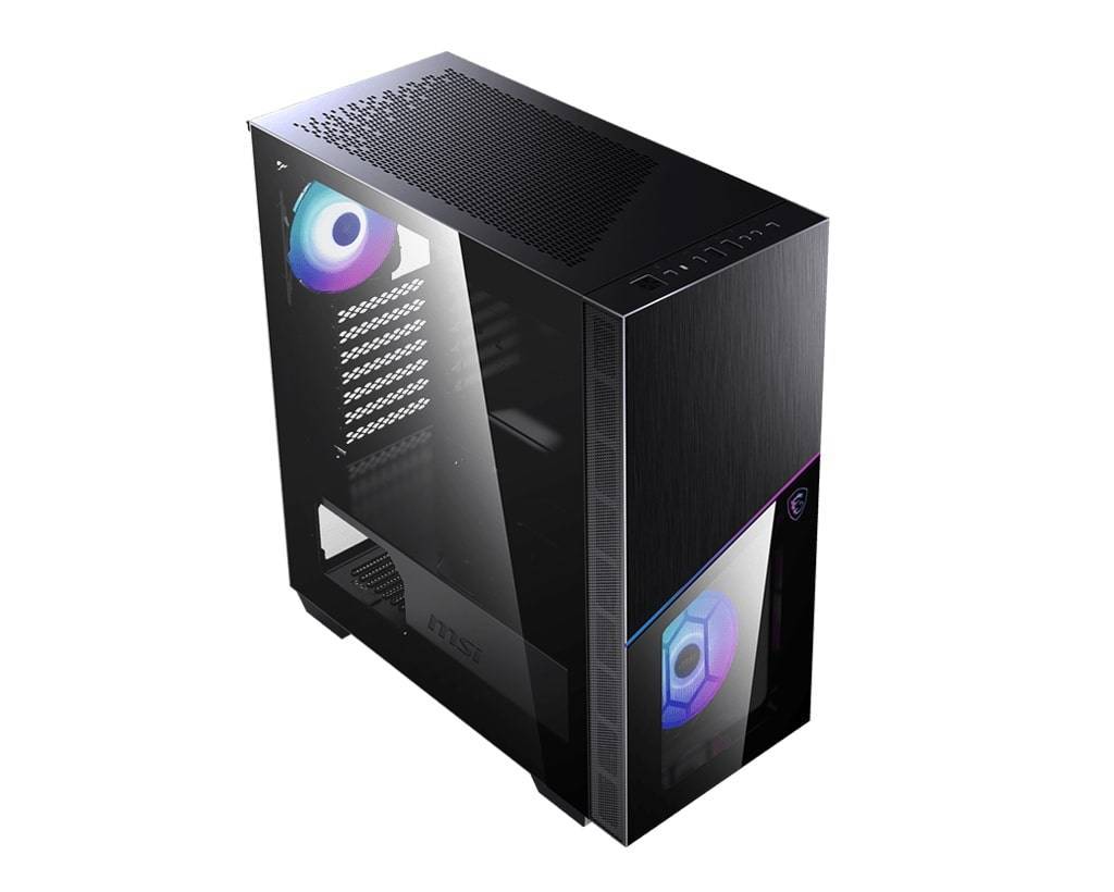 Корпус MSI MPG SEKIRA 100R Black Mid-Tower (ATX/Micro-ATX/Mini-ITX, без БП, Steel, Plastic, Tempered Glass, HD Audio, US