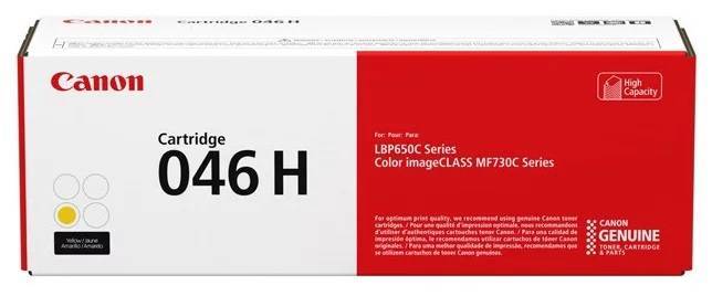 Картридж CANON 046H Y желтый, увеличенной емкости   5000 стр