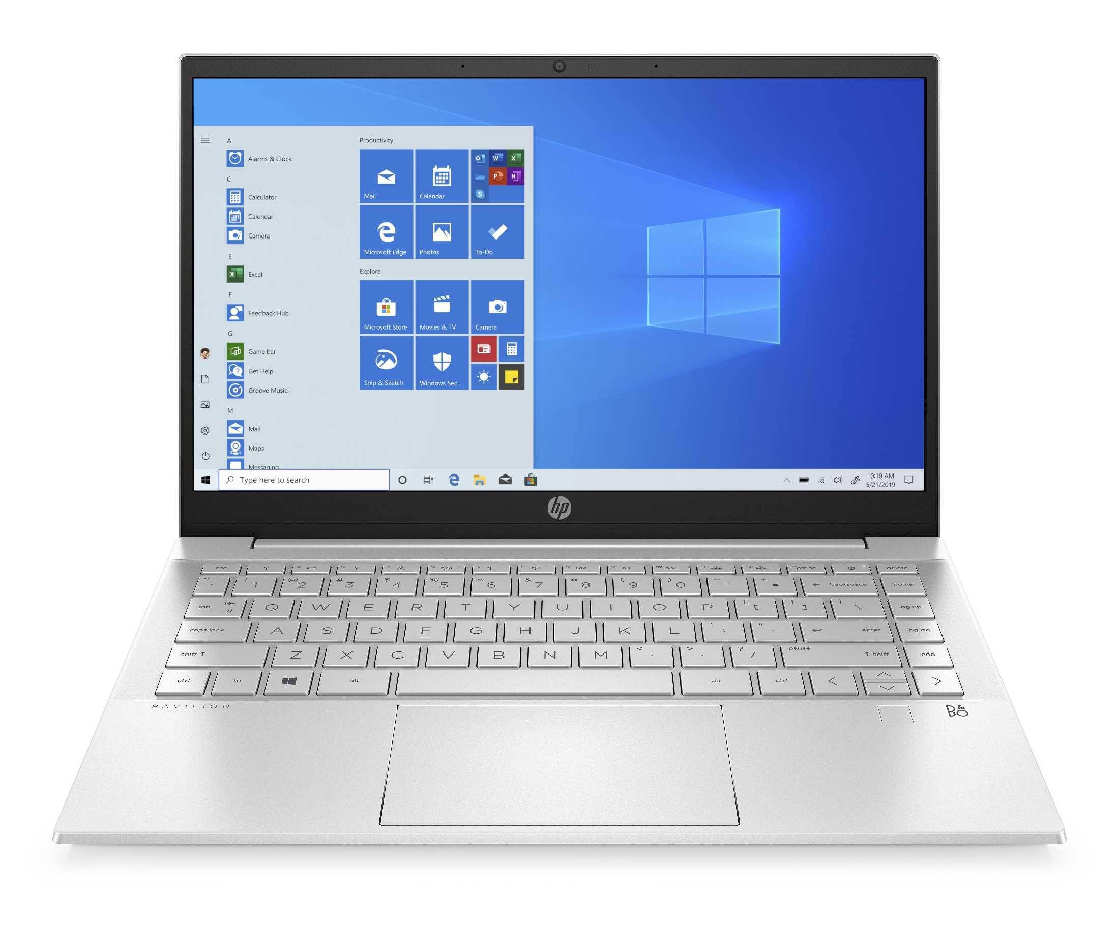 Ноутбук HP Pavilion 14-dv0068ur 14" FHD, Intel Core i7-1165G7, 16Gb, 512Gb SSD, no ODD, Win10, серебристый