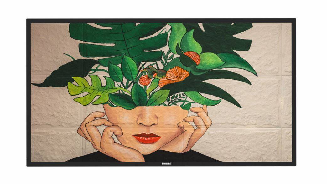 Профессиональная панель 43" PHILIPS 43BDL4550D/00 Black (4K, IPS, 3840x2160, 8 mc, 178°/178°, 500 cd/m, 500000:1, +DVI)